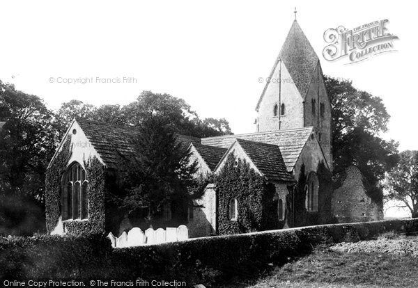 Photo of Sompting, St Mary's Church 1890