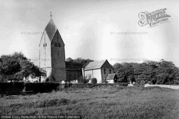 Photo of Sompting, St Mary's Church c.1955
