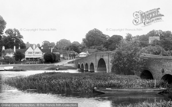 Photo of Sonning, Bridge 1901