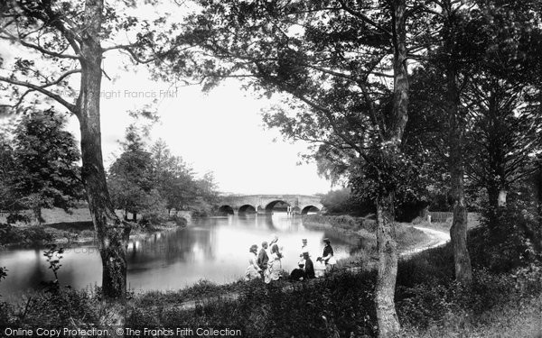 Photo of Sonning, Bridge c.1877