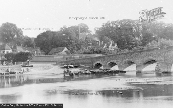 Photo of Sonning, Bridge c.1890