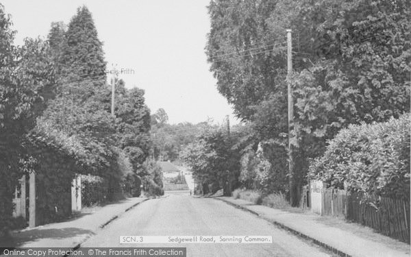 Photo of Sonning Common, Sedgewell Road c.1955