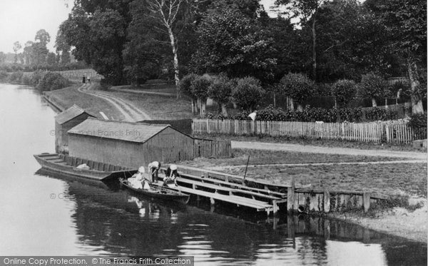 Photo of Sonning, From The Bridge 1890