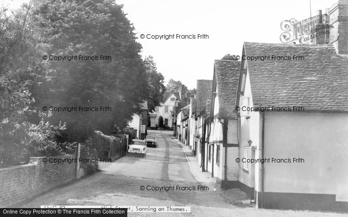 Photo of Sonning, High Street c.1965