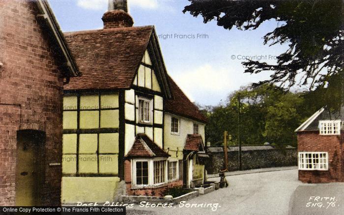 Photo of Sonning, Post Office Stores c.1960