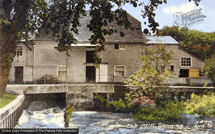 Photo of Sonning, The Mill c.1955