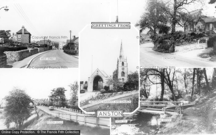 Photo of South Anston, Composite c.1960