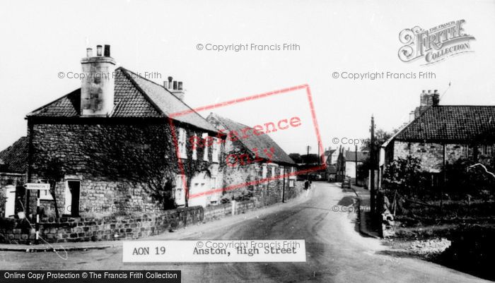 Photo of South Anston, High Street c.1960