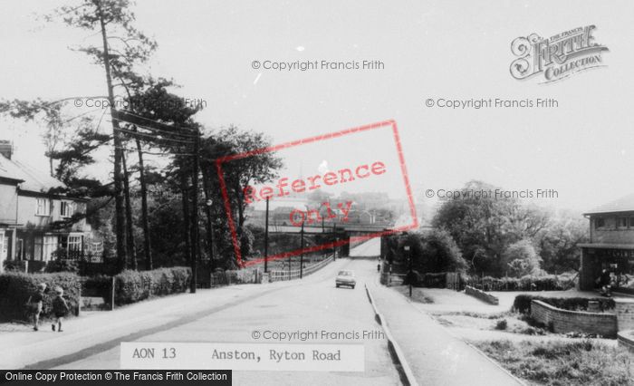 Photo of South Anston, Ryton Road c.1960