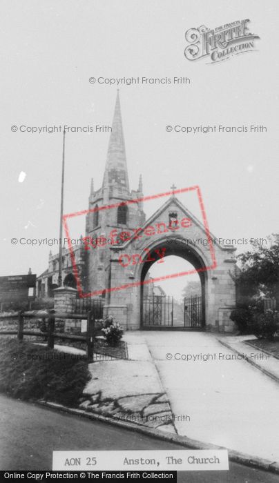 Photo of South Anston, The Church c.1960