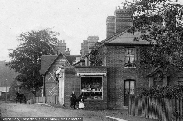 Photo of South Ascot, Shop In The High Street 1906