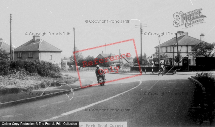 Photo of South Benfleet, Benfleet Park Road Corner c.1955