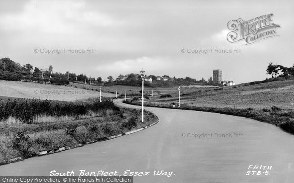 Photo of South Benfleet, Essex Way c.1955