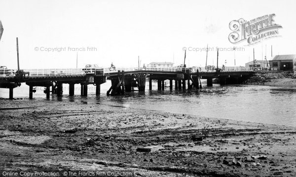 Photo of South Benfleet, Swing Bridge c.1955