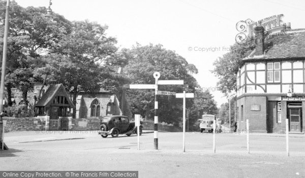 Photo of South Benfleet, The Church c.1955
