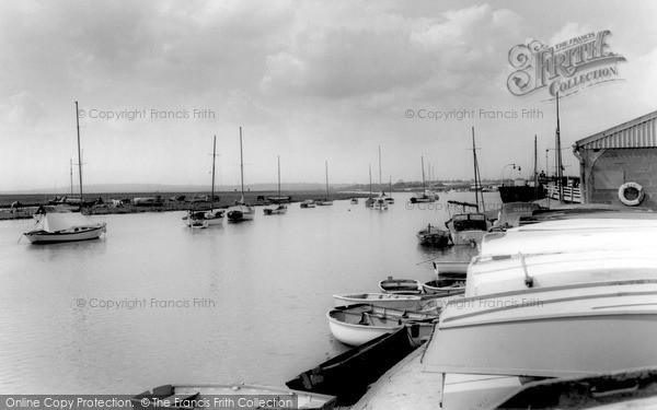 Photo of South Benfleet, The Creek Looking West c.1960