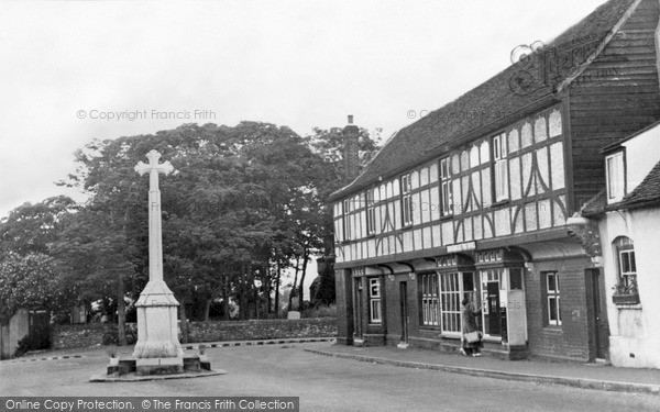 Photo of South Benfleet, The Memorial c.1955