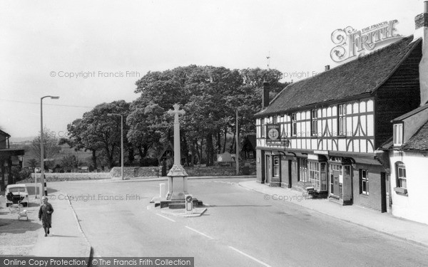 Photo of South Benfleet, The Memorial c.1960