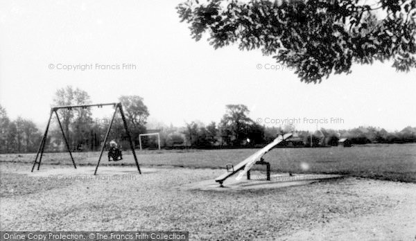 Photo of South Benfleet, The Playing Field c.1955