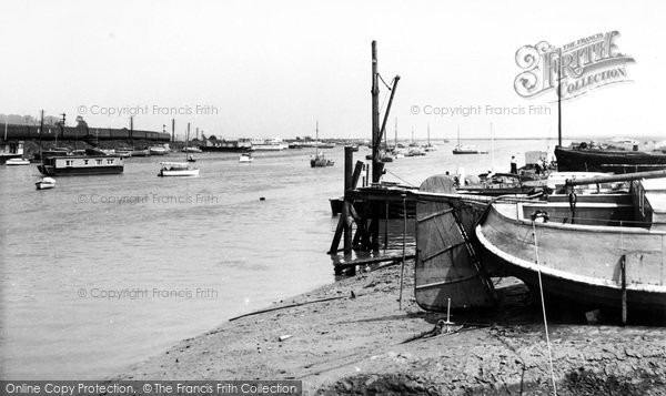 Photo of South Benfleet, The River c.1955