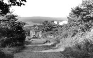 South Benfleet, view from the Downs c1955