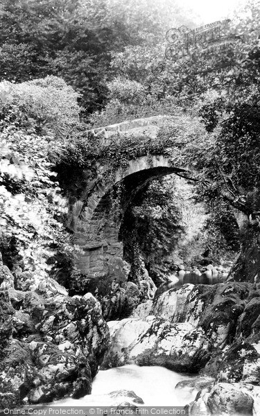 Photo of South Brent, Lydia Bridge c.1890