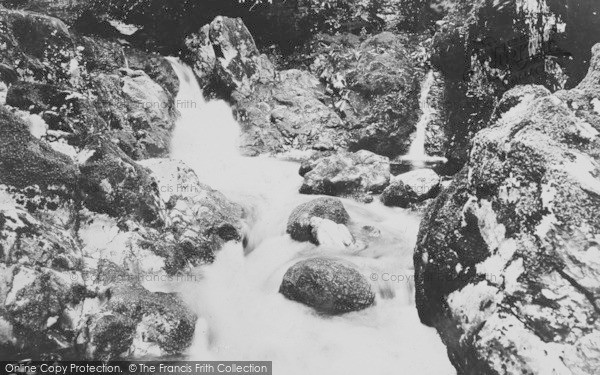 Photo of South Brent, Rock Falls c.1890