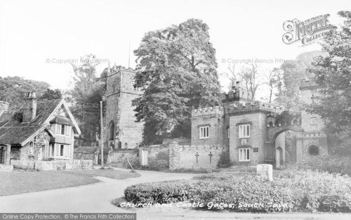 Photo of South Cave, Church And Castle Gates c.1960