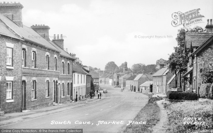 Photo of South Cave, Market Place c.1960