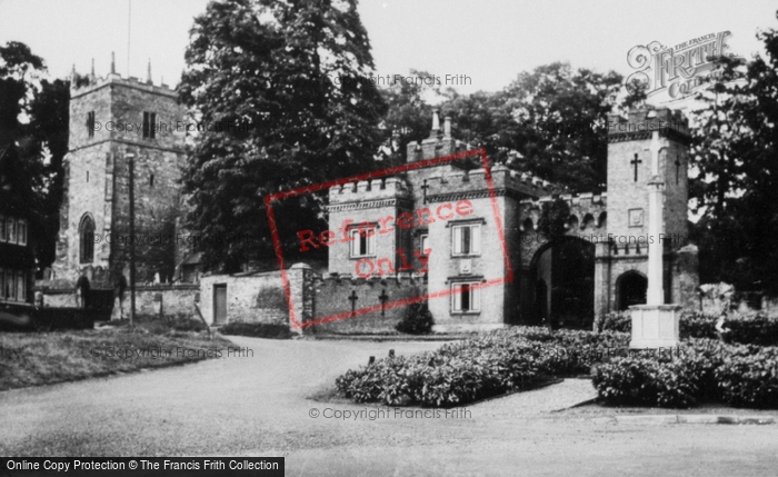 Photo of South Cave, Memorial And Church c.1955