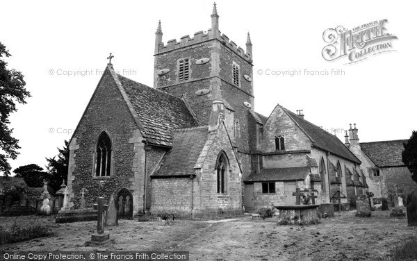Photo of South Cerney, All Hallows Church c.1960