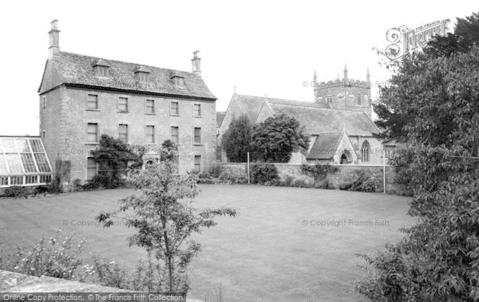 Photo of South Cerney, The Manor, Park And All Hallows Church c.1960