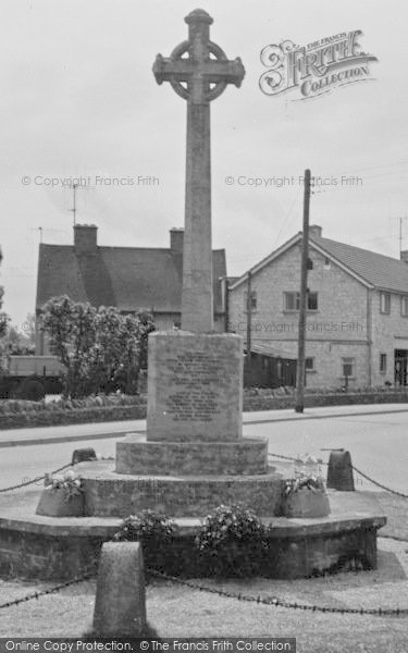 Photo of South Cerney, The Memorial c.1967