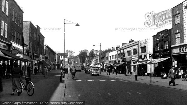 Photo of South Chingford, Old Church Road c.1955