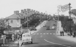 Old Church Road c.1955, South Chingford