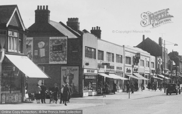 Photo of South Chingford, Shopping on Old Church Road c1955