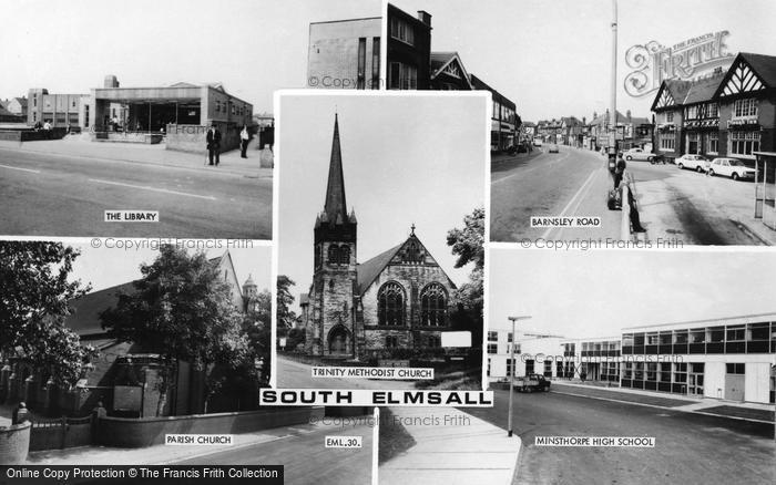Photo of South Elmsall, Composite c.1970