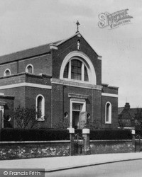 St Joseph's Rc Church c.1955, South Elmsall