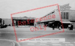The Supermarket And Library c.1965, South Elmsall