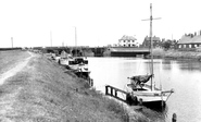 River Ancholme And Lock c.1965, South Ferriby