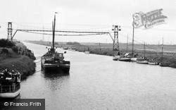 The River Ancholme c.1955, South Ferriby