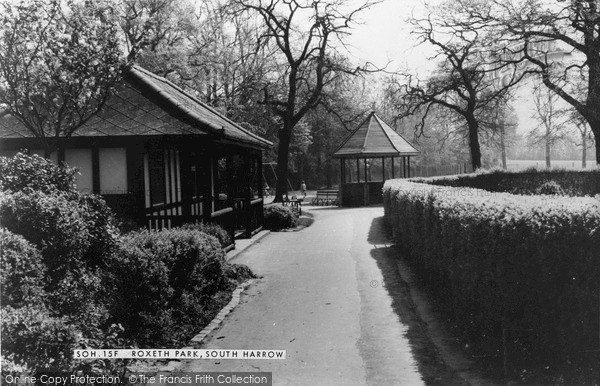 Photo of South Harrow, Roxeth Park c.1965