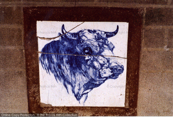 Photo of South Harting, Butcher's Shop Tile 2004