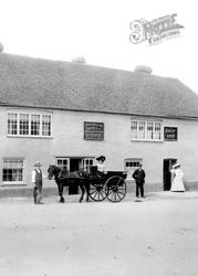 Carriage At The Ship Inn 1906, South Harting