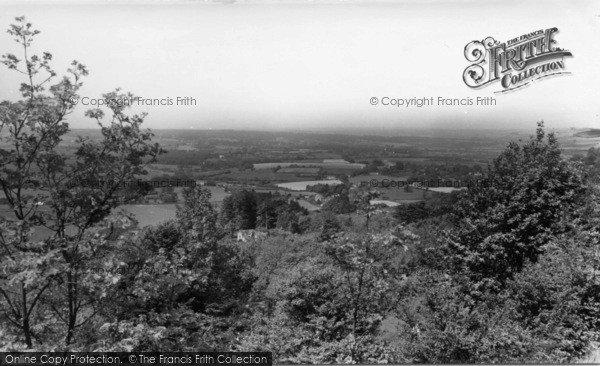 Photo of South Harting, General View From The Downs c.1960