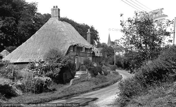 Photo of South Harting, Uppark Road c.1955