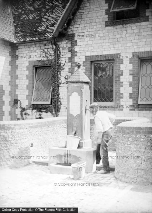 Photo of South Harting, Village Pump c.1900
