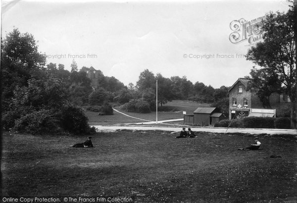 Photo of South Holmwood, Church And Post Office 1909