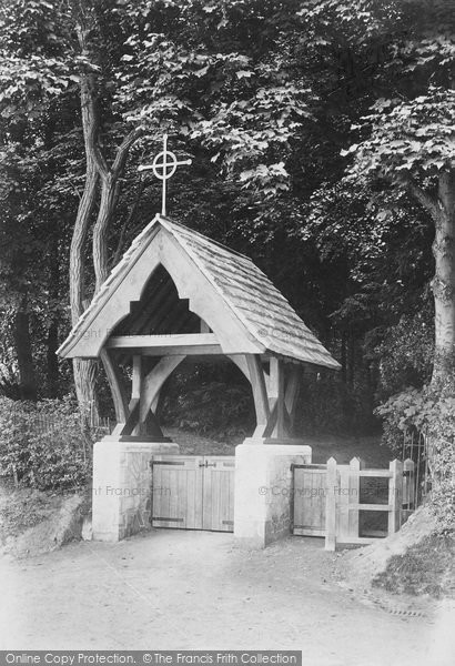 Photo of South Holmwood, Church Lychgate 1909