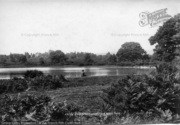 Photo of South Holmwood, Four Ways Pond 1904